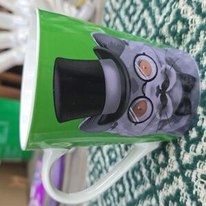 Christopher Vine Australia MOB Oliver Chartreux Tabby Cat Coffee Mug Porcelain